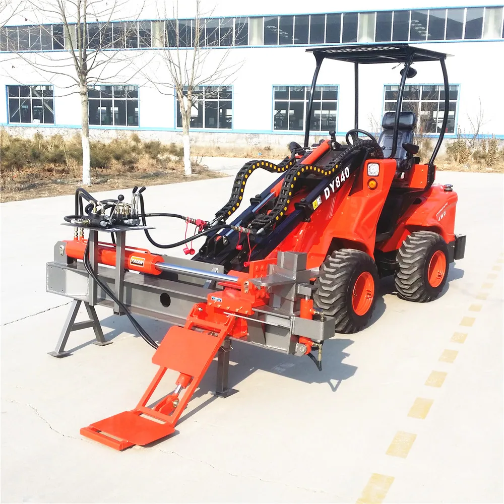 Dy840 High Quality Garden Loader,Log Splitter Front Loader,Mini Loader