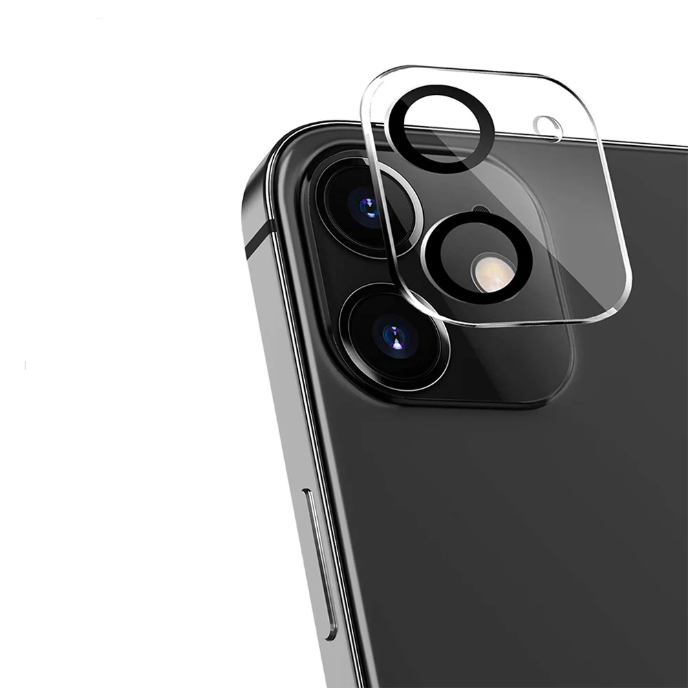 

Full coverage Anti scratch Tempered glass lens protector for iphone 12 lens protector bling, Transparent