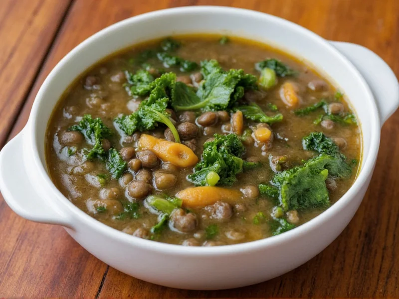 Kale and Lentil Soup: Nutritious Recipe Guide