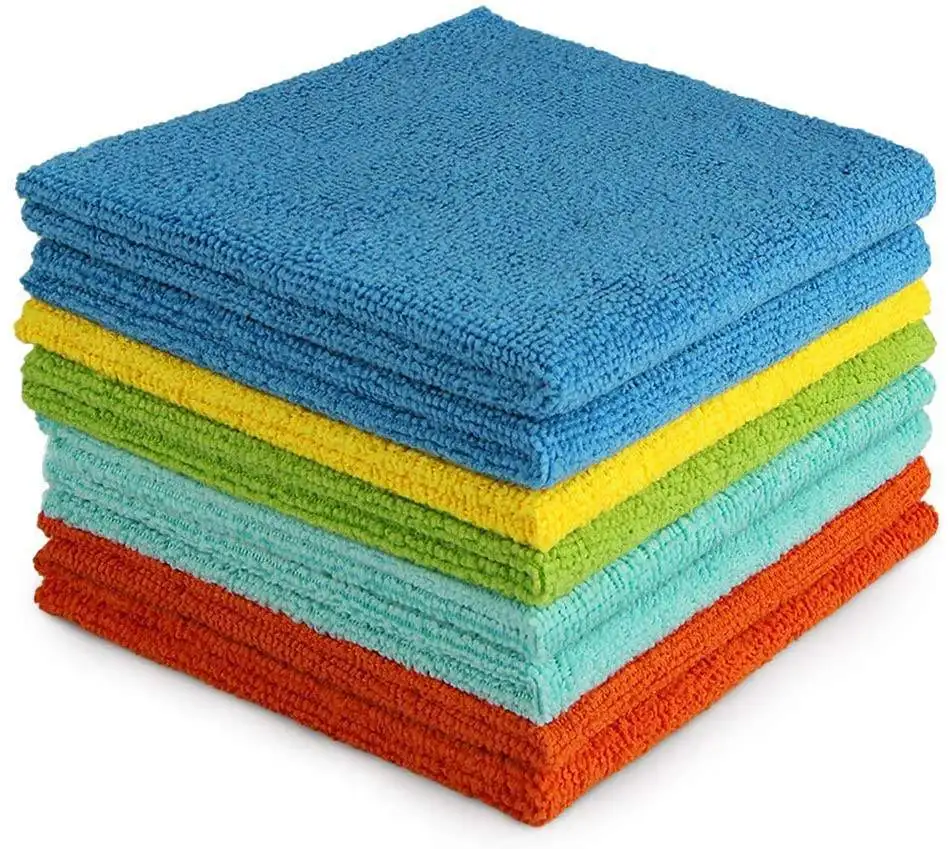 

Premium car wash towel microfiber cleaning towel custom logo quick drying cloths wholesale Absorbent Cleaning cloths