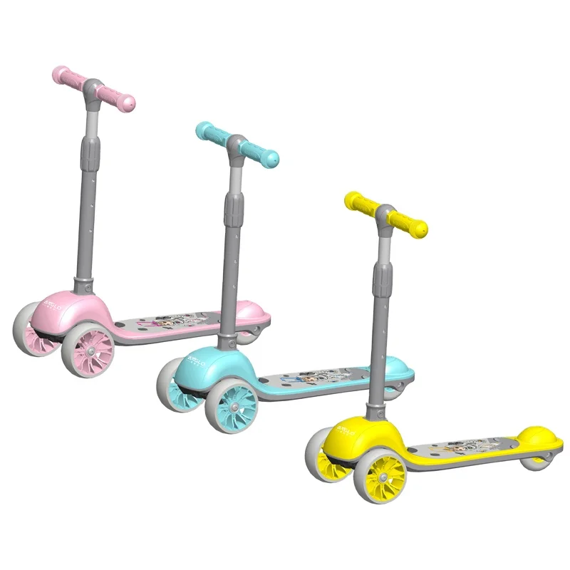 

Hot sale kids kick scooter high quality PU flashing wheel Kick kids scooter for baby scooter