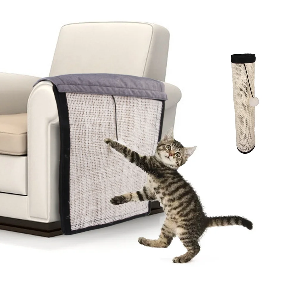 Cat Scratching Mat Sisal Sofa Shield Pet Furniture Cover To Prevent Furniture Scratch Buy