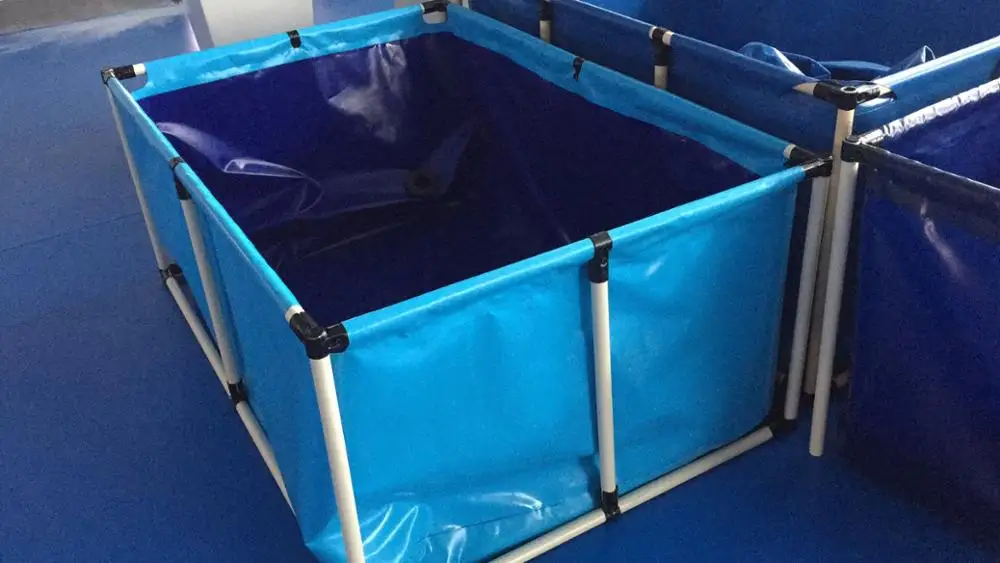 
Double tier cat fish and shrimp portable pond collapsible fish pond 