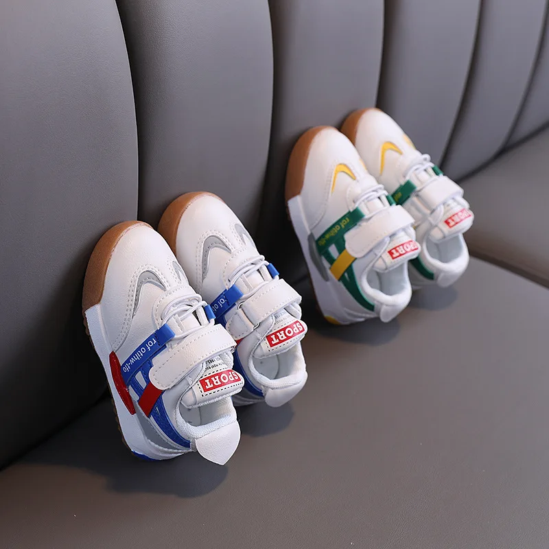 

Wholesale White Soft Sole Kids Girls Casual Breathable Sneakers Non-slip Toddler Boys Baby Sport Shoes, Blue,green