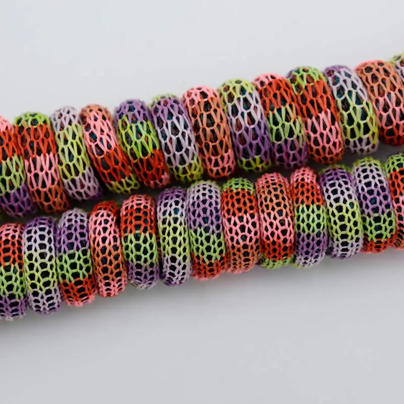 

Coolstring Manufacturer Variegated shoelaces 2-Color Mixed High Quality Polyester 140CM Length Round Mesh Colorful Shoelace, Blue