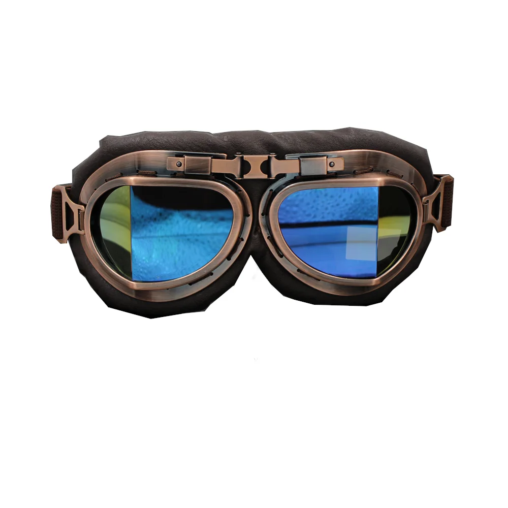 

Retro Helmet Pilot Goggles Motorbike UV400 Motocross Vintage Classic Glasses For Moto Scooter ATV Dirt Biker Motorcycle Glasses