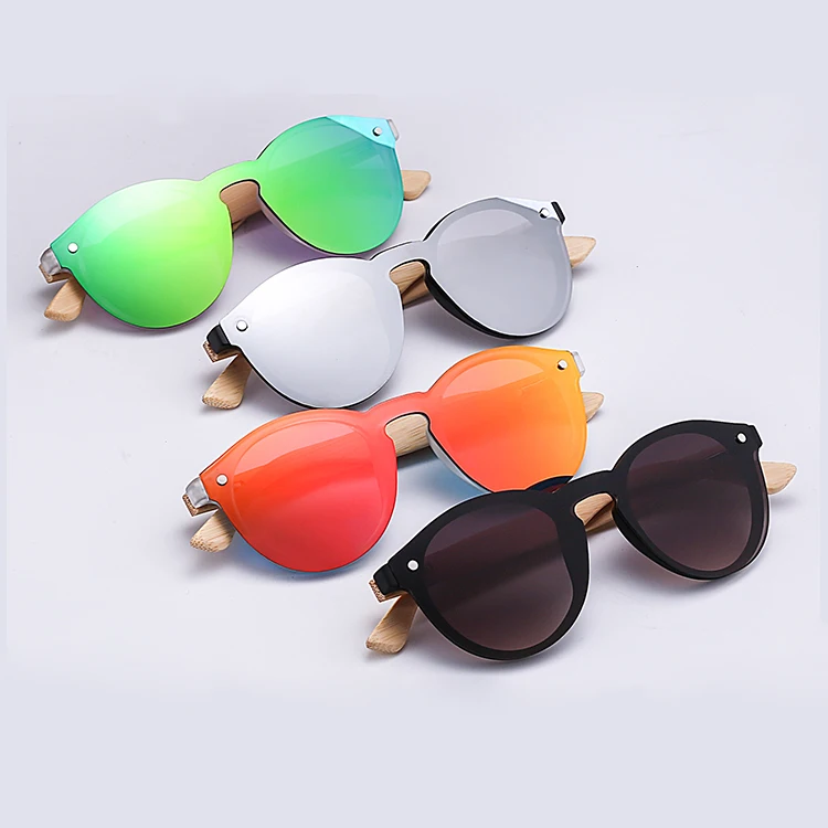 

Womens Bamboo Vintage Round Hot Sale Wood Promotional Handmade Wholesale Sunglasses China Gafas De Lectura, Black;clear