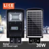 NEW Liketech Integrated Solar Street Light 30W Upgraded 100LM/W Unique Functions with Remote Controller