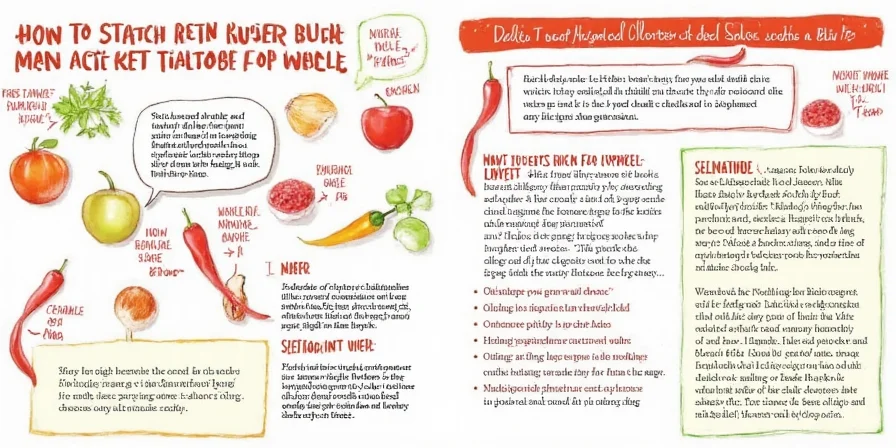 Preparing dried red chiles