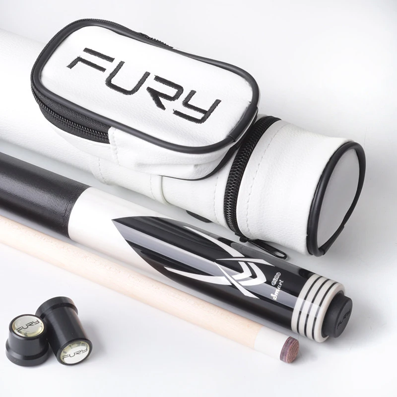 

Fury ZF series Billiard Pool Cue Stick 13mm Tip maple shaft center joint Stick Billiards Cue Kit Nine Ball Black 8 Professional