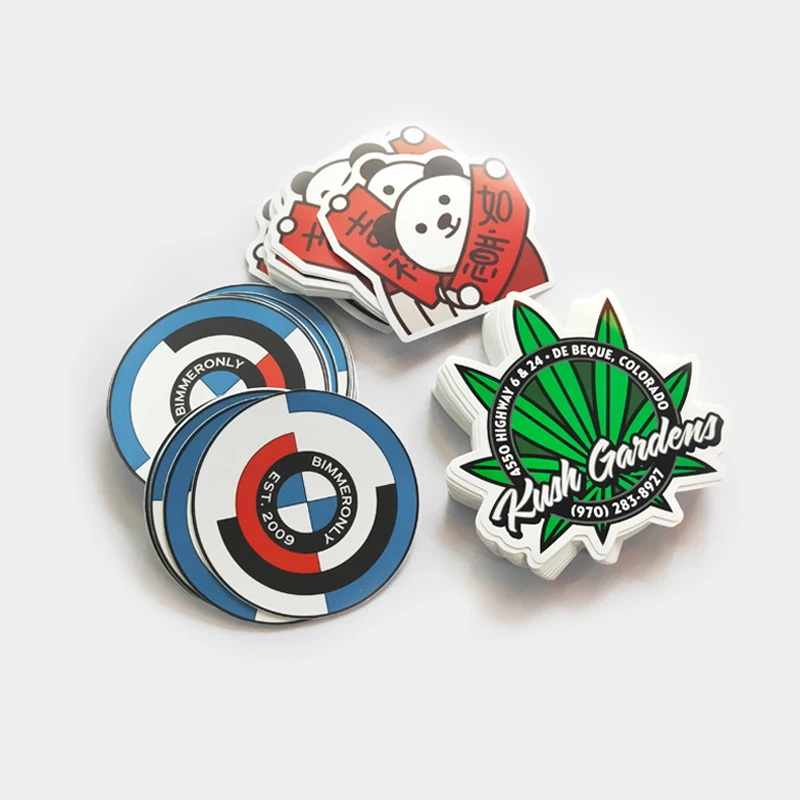 
Custom Waterproof Die Cut Vinyl Stickers , PVC Vinyl Sticker Label Printing 