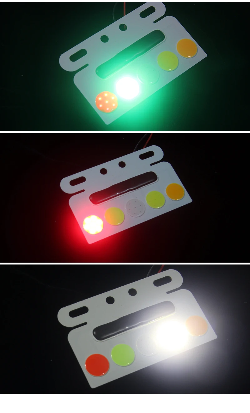 Hgv Truck Led Cycle Safety Warning Tail Light Van Led Cob 24v Strobe