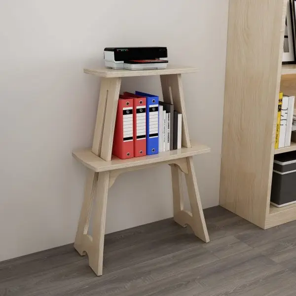 

Wooden DIY Bookshelf Floor Stand Shelf Model Holder Display Rack for Desktop Balcony Shelf Storage Organization Storage Rack