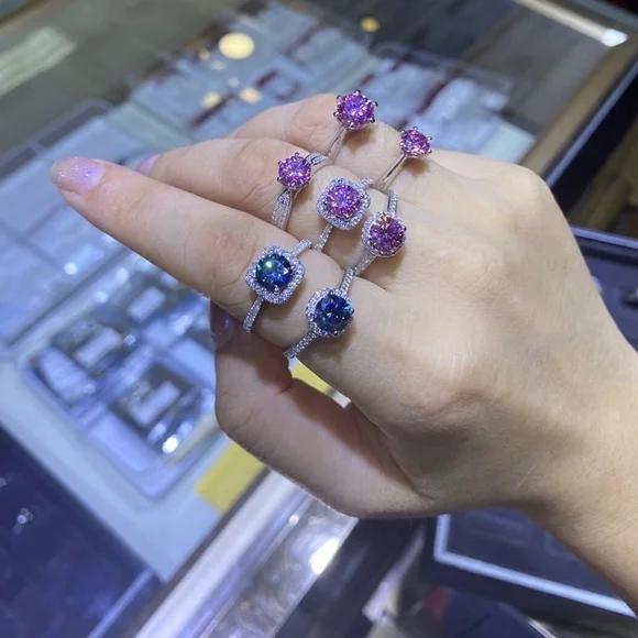 

Small Delicate Round Cut Pink CZ Wholesale Price Cubic Zirconia loose Stones For Making Rings