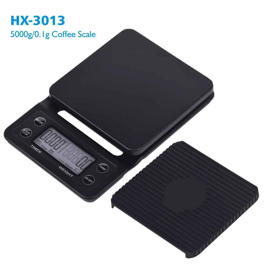 

5000g/0.1g Coffee Drip Scale Coffee Time Digital Coffee Scale with Timer