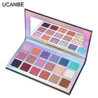 

Changeable Bubble Nebula 18 Colors Eyeshadow Makeup Palette Stunning Multi-reflective Shimmer Glitter Peacock Blue Eye Shadow