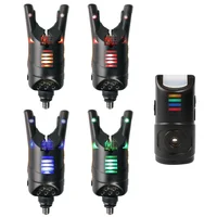 

RTS New design FA217 4+1night fishing LED highlight carp wireless fishing bite alarm set