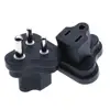 US to India AC Plug,Nema 5-15P to IS1293 Plug Adapter,IEC Type A to Type D,250V 15A,IG-10,Hi-Power
