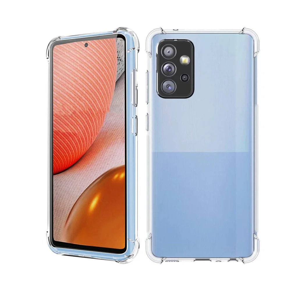 

Protective Phone Cover Shockproof Soft TPU Case for Samsung Galaxy A72 5G