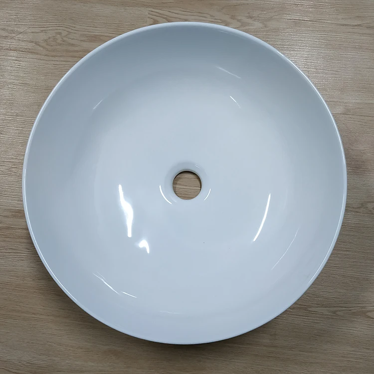 above counter porcelain bathroon basin