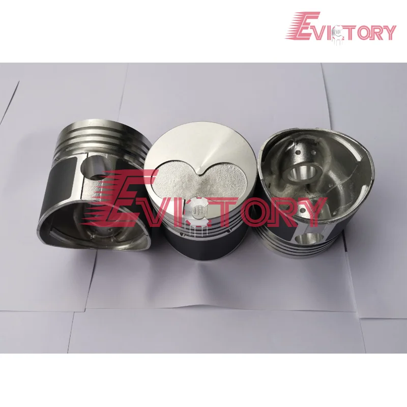 

Mini tractor K3D piston and piston ring set For Mitsubishi K3D