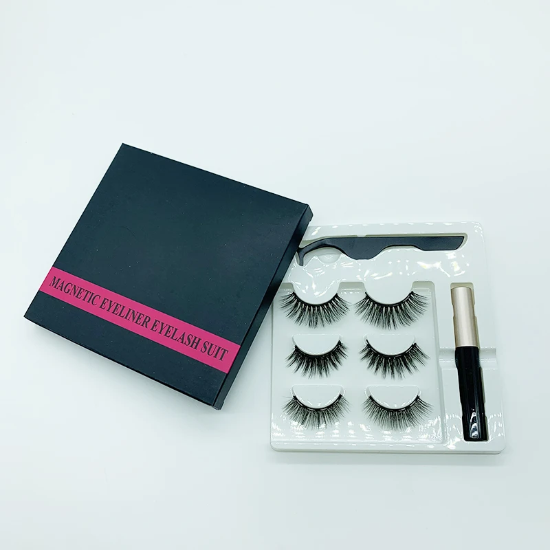 

Cheap Factory Price Wholesale Individual Custom Logo 6D Magnet Eyelashes