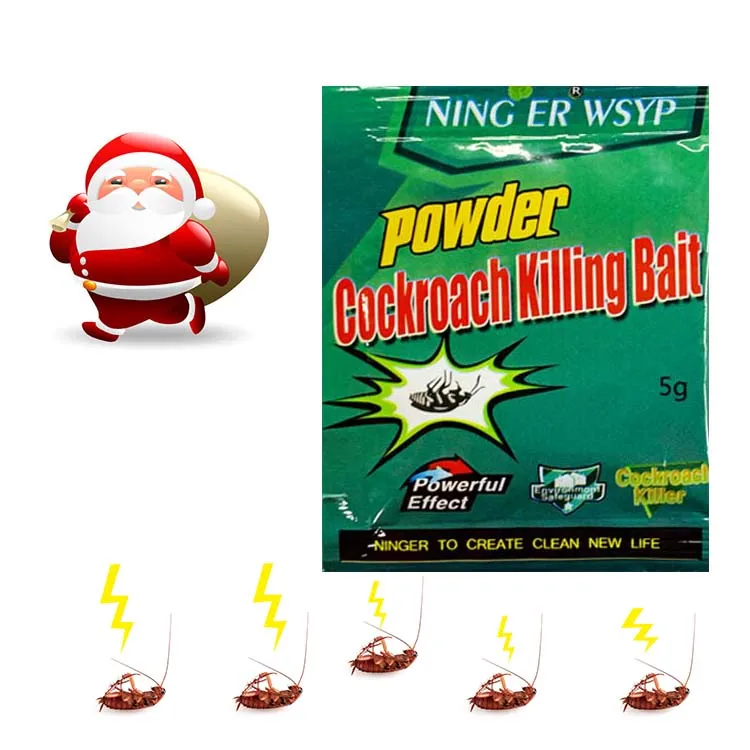 

2021 new product cockroach control chemical cockroach runaway kill paste gal ant roach killing powder, Yellow