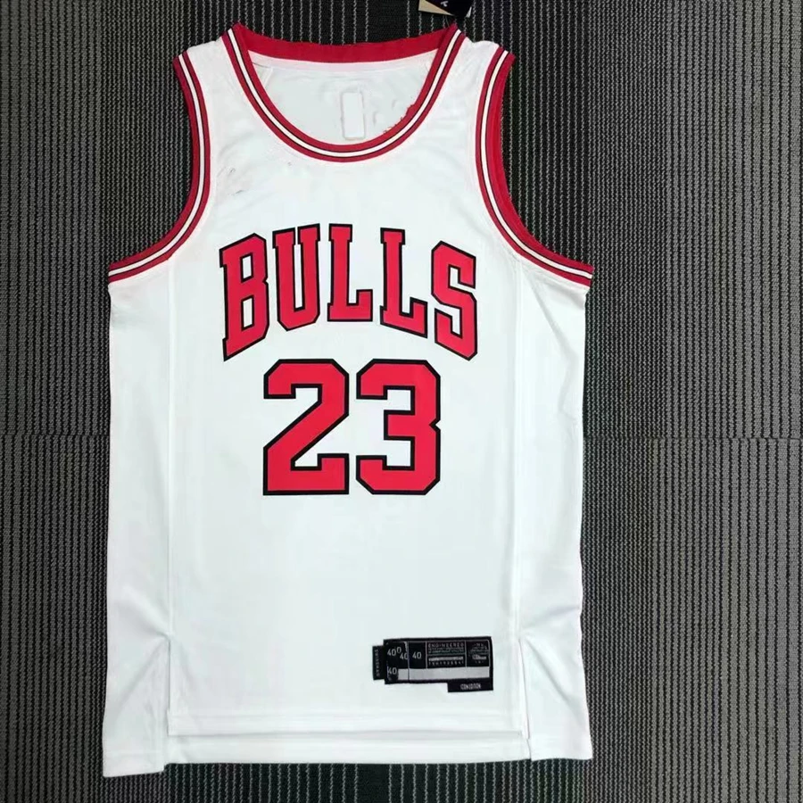 

75 Different Styles High Quality All-star Mens Basketball Jersey Breathable Mesh Bulls #23 Jordan Basketball Wearing Clothes