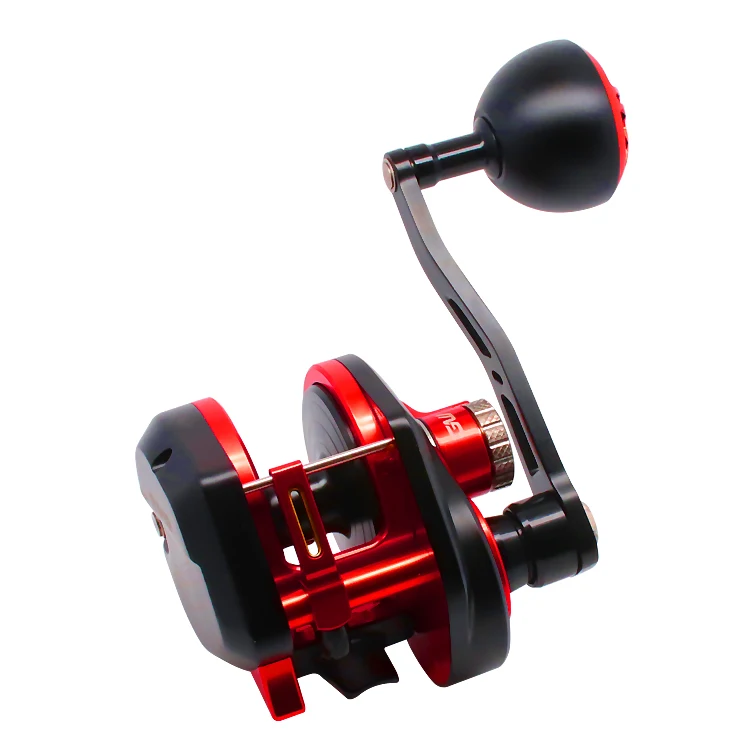 

Direct Selling Custom Logo saltwater trolling reels fly fishing reel made in china Fishing Method Spinning Gear Ratio 6.3:1, Red
