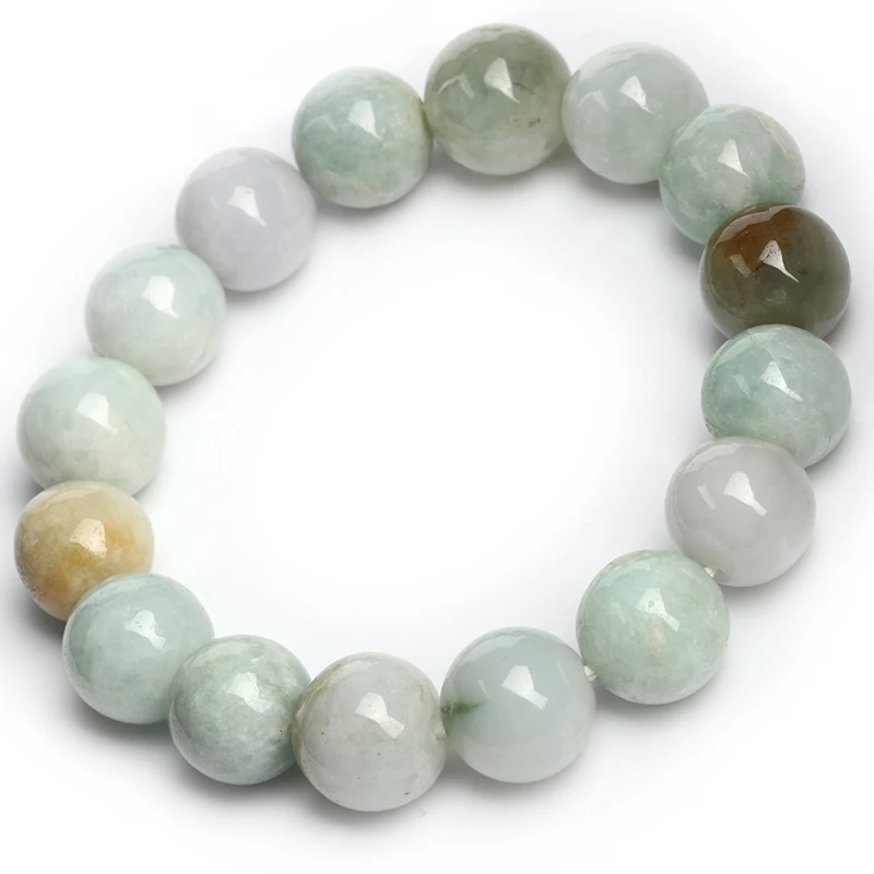 

Certificate Burma Jade Bracelets Ice Waxy Jade Beads Men And Women Jade Bracelets Manufacturers Wholesale