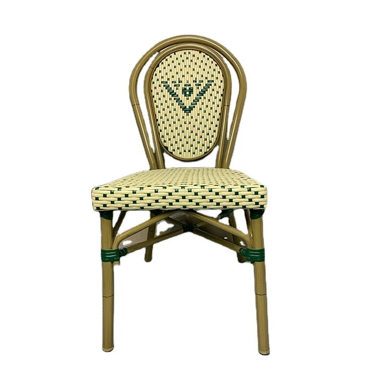 

Leisure Outdoor Wicker Yellow Rattan Chair French Beautiful Chair Natural Outdoor Rattan Chair