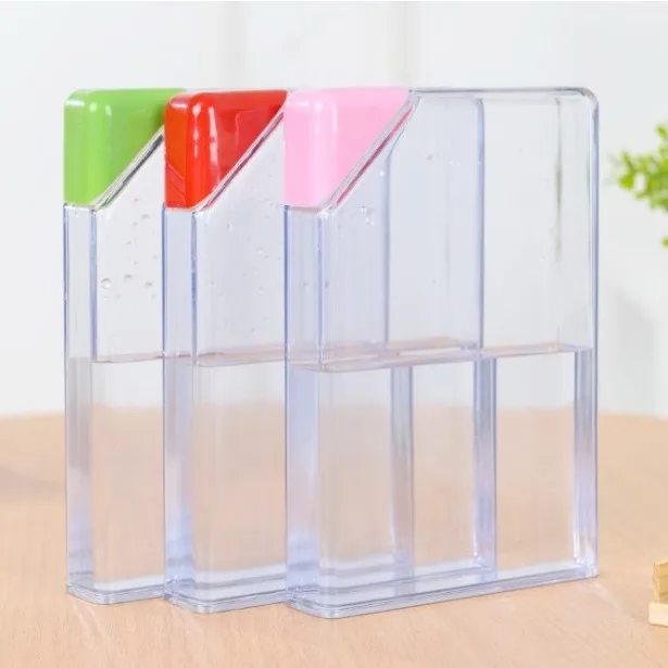 

4MOALLBODY Portable Stylish Flat Notebook Water Bottle Paper Drink Water Bottle
