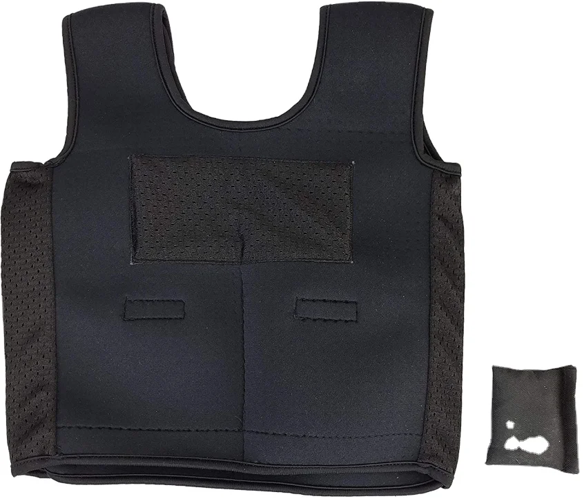 

soft weighted compression vest for autism