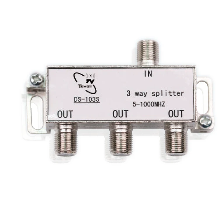 Indoor 1 Input 2 Output 51000mhz Coaxial Cable Tv Splitter Buy