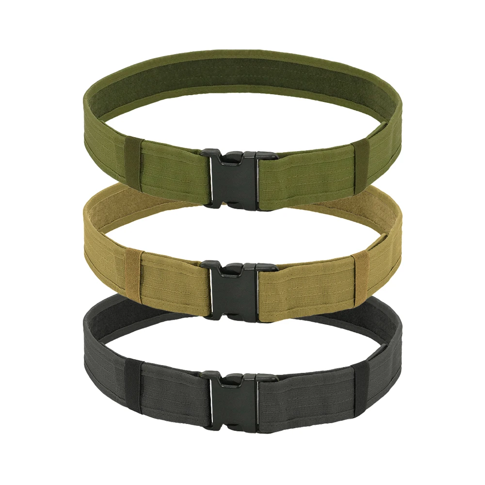 Tactical 1.5-2 Inch Battle Belt Quick Release Buckle MOLLE Hunting Sport Mens Utility Belt