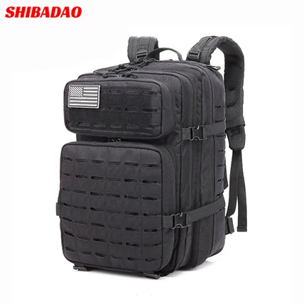 

50L Tactical Backpack 3P Softback Outdoor Waterproof Backpack Military Hiking Rucksacks Men Hunting Travel Camping Backpack Bags, Picture