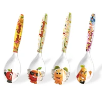 

Wholesale Custom Printed And Logo 7 Inch 100% Melamine Kids Spoon