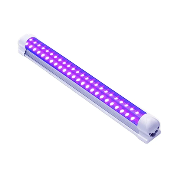 22W 4ft T8 T5 UV LED 365NM 395NM  Integrated Light Fixture for Blacklight Poster and Party Fun Atmosphere