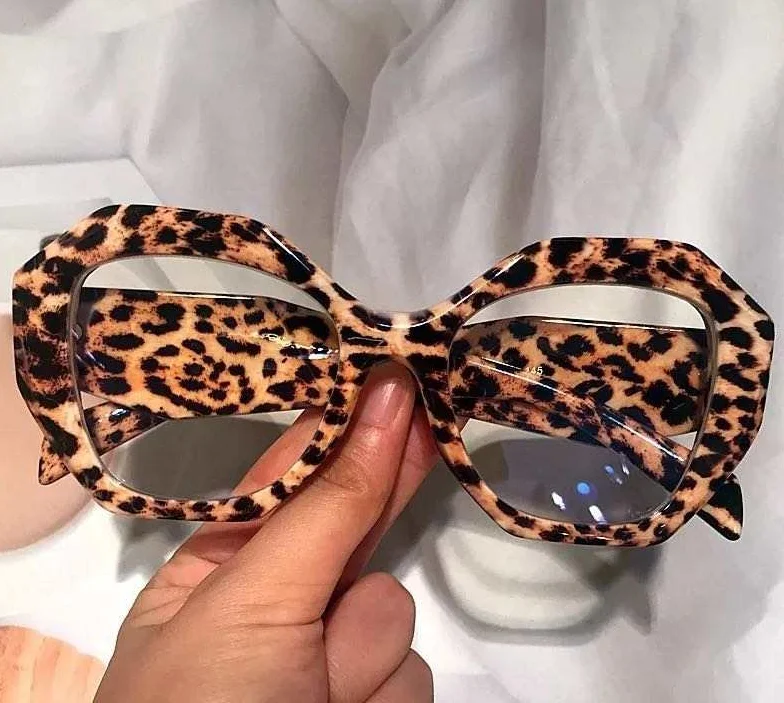 

LBAshades Polygon candy color fashionable glasses frame optical anti-blue glasses eyeglasses