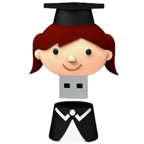 Gitra University Usb Flash Drive School Pendrive 64gb Graduates Gifts Memory Stick Memoria Usb Stick Pen Drive with Logo