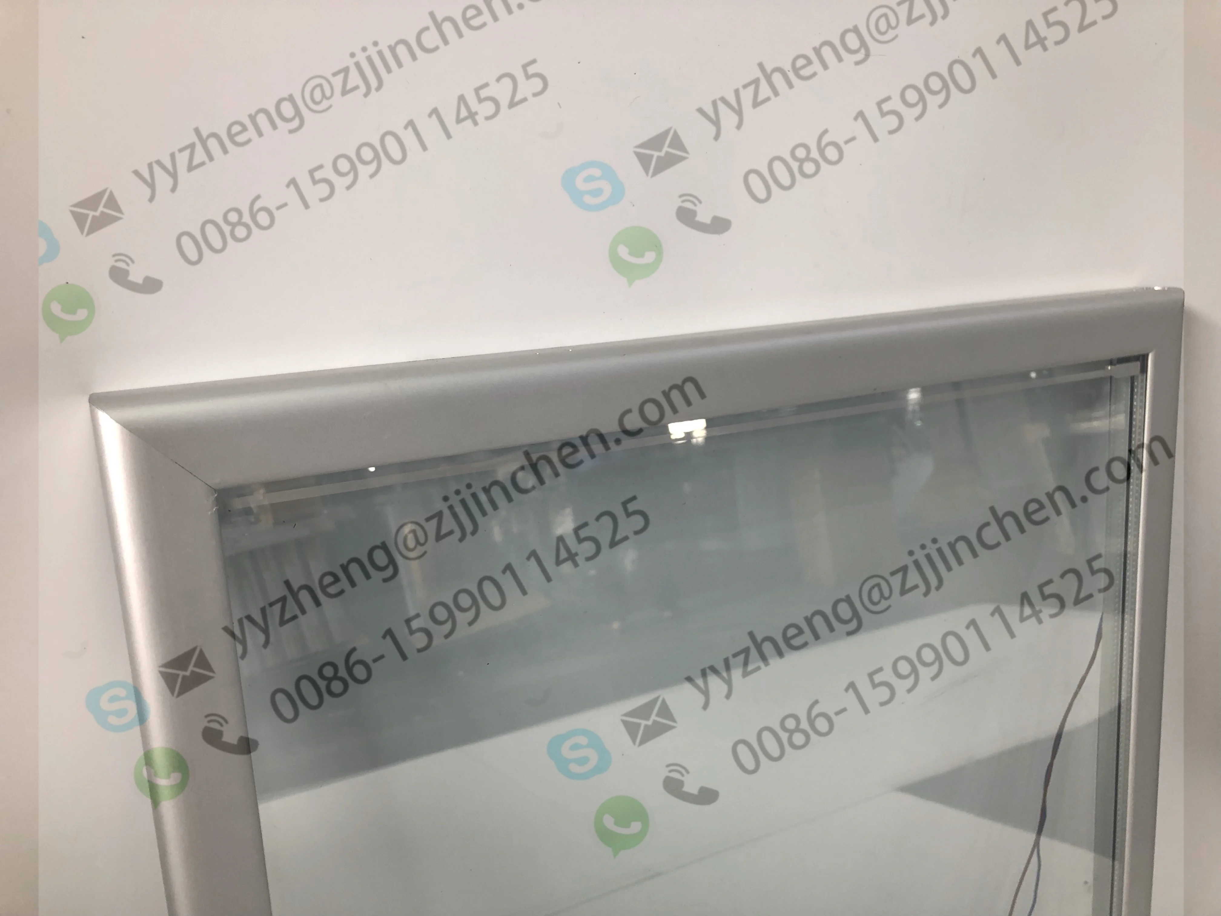 
Wine cooler glass door 