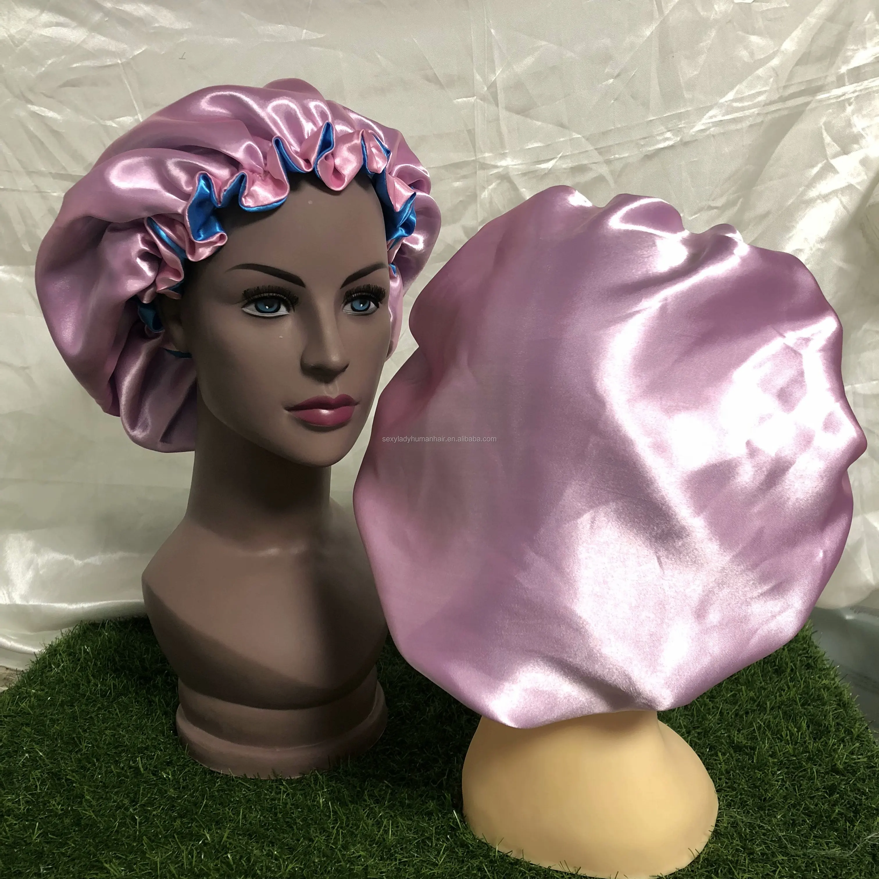 Baby And Adult Hair Silk With Best Quality Double Layer Satin With Custom Logo