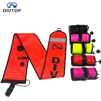 

Logo Printed Nylon Dive SMB surface marker buoy, Signal Tube Diving Equipment/