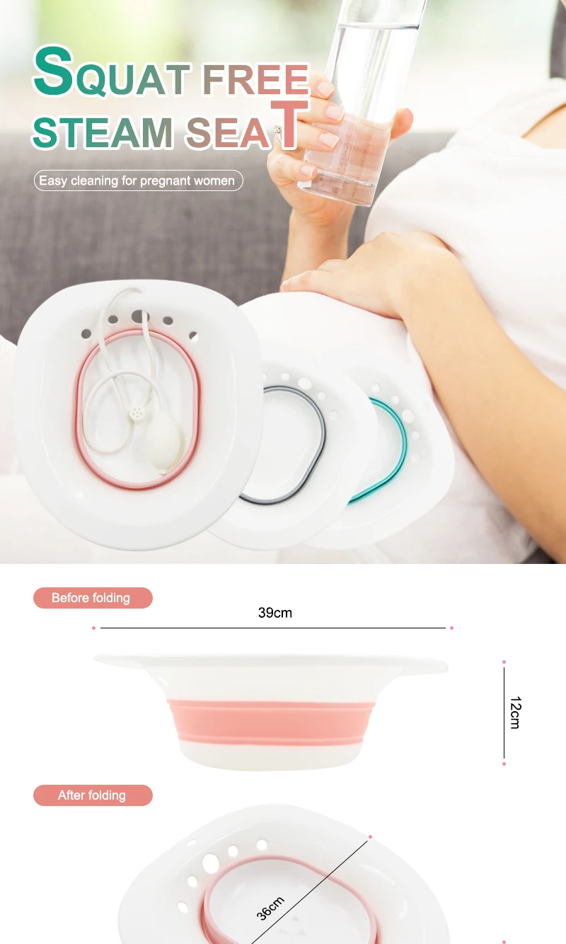 Medical Grade Sitz Bath Vaginal Steam Healing Tub 