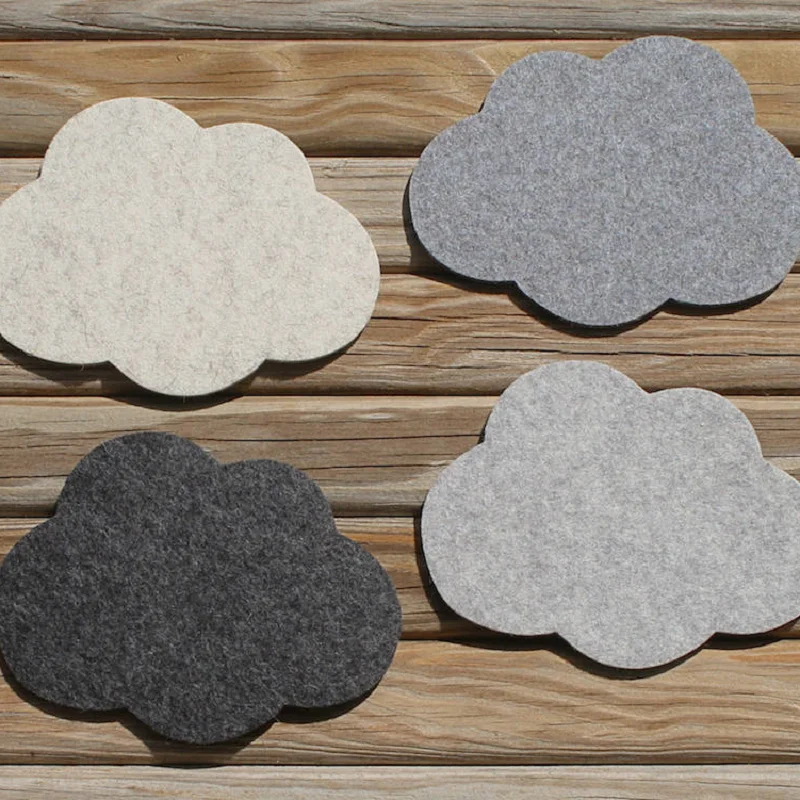 Multifunctional snowflake glass coaster