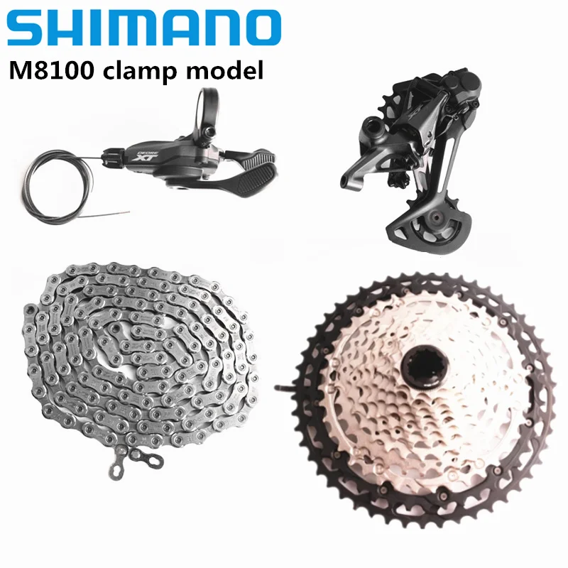 

SHIMANO DEORE XT M8100 M8120 12s Groupset MTB Mountain Bike 12 Speed 45T 51T Cassette Shifter Rear Derailleur Chain