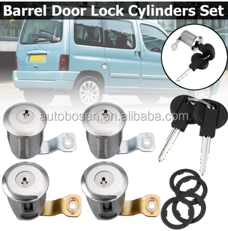 9170.G3 9170.CW 252522 New Door Lock Cylinder for Citroen