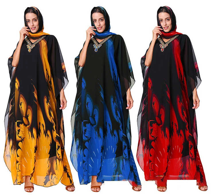 

Hot sale dubai islamic clothing abaya muslim women party/prayer dress with women clothing