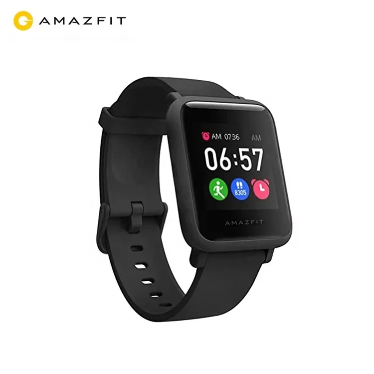 

Original Global Version 5 ATM Waterproof Smart Watch 10 Sports Modes Xiaomi Huami Amazfit Bip S Smartwatch, Black/blue/pink/silver