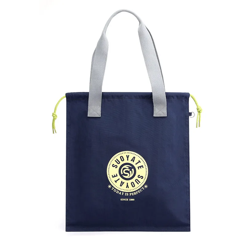 

2021 new ladies single shoulder bag large capacity custom canvas shopping bag Korean style wholesale, Black